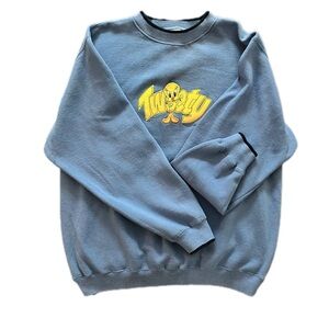 Tweety Bird 90s Crewneck Sweatshirt Looney Tunes